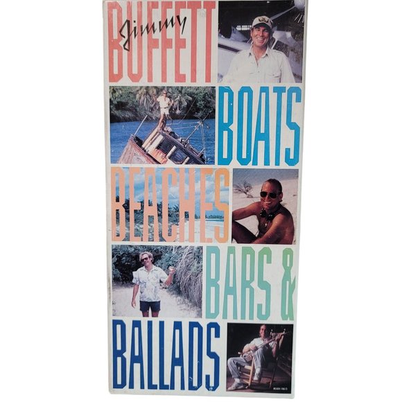 Jimmy Buffett Boats, Beaches, Bars & Ballads CD 4 Discs Box Set With Book collec - Picture 2 of 6
